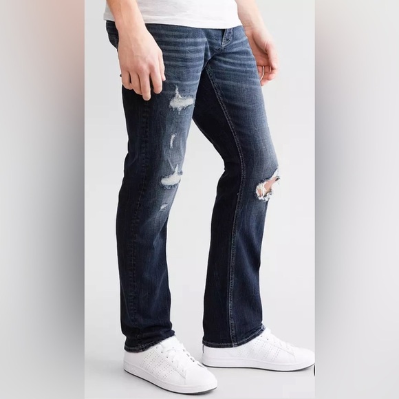 DepartWest Seeker Taper Stretch Jeans 33X32 - Picture 3 of 15